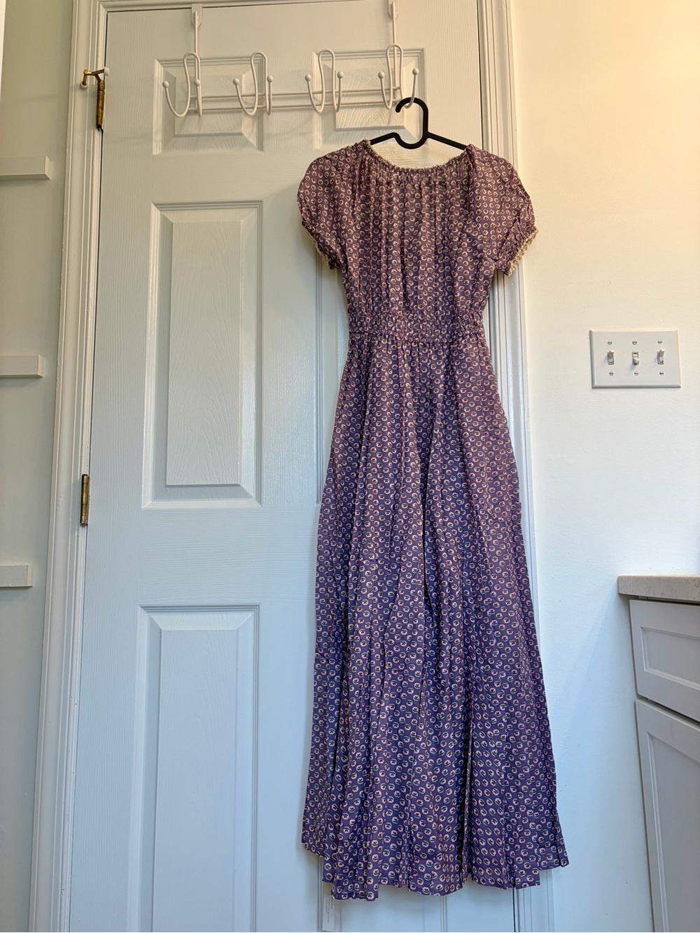 NWT Christy Dawn Scout Dress Petites in Mariposa Lily PXS 💜  💟 🤍 - Picture 2 of 6